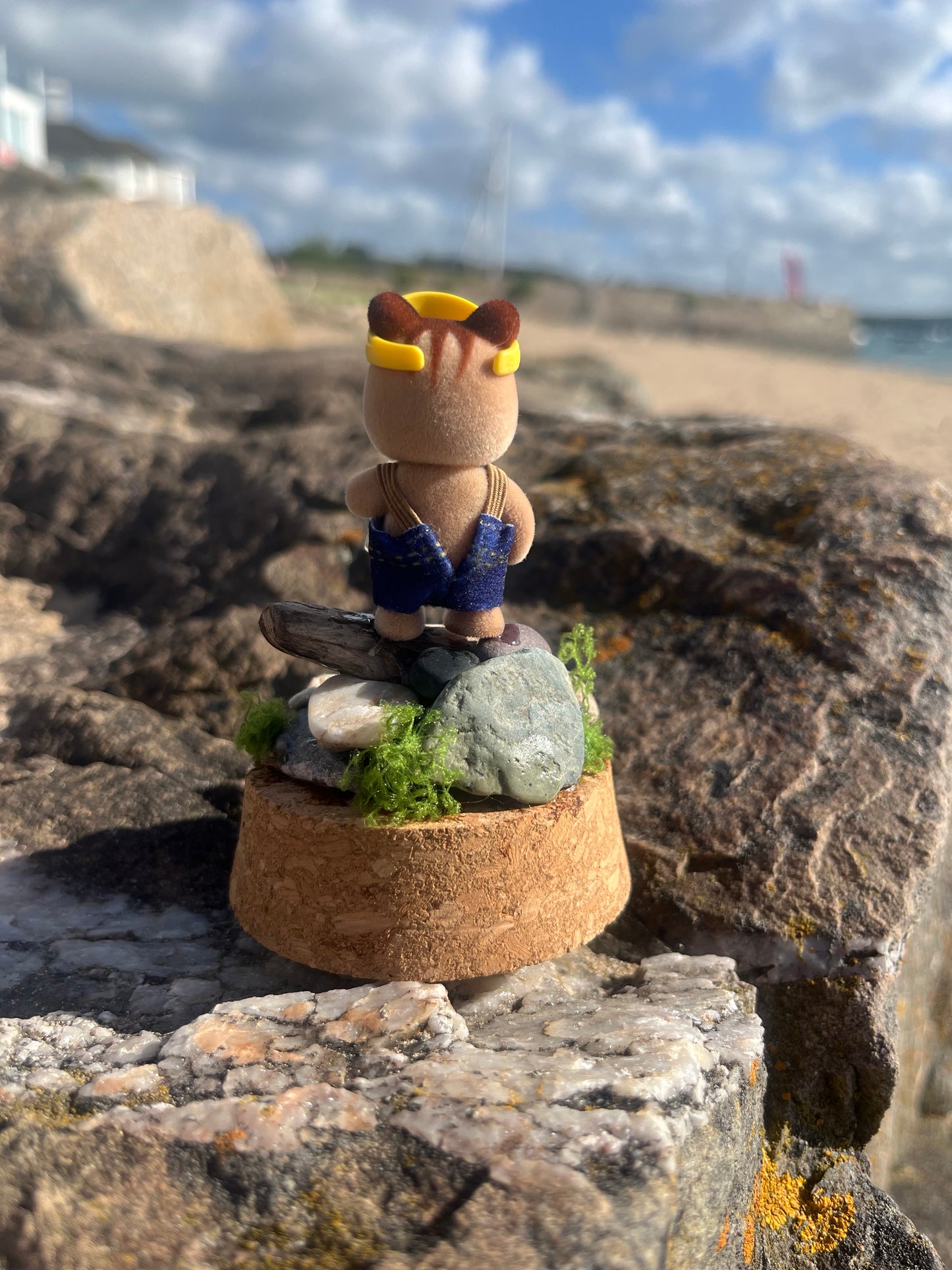 Gus the Seaglass Hunter- Tiny Tales under glass
