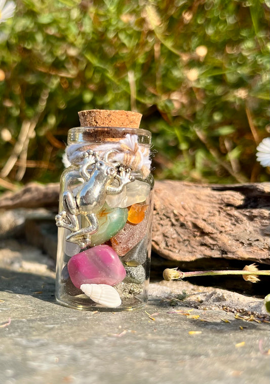 Froggy Witch Wish Jar